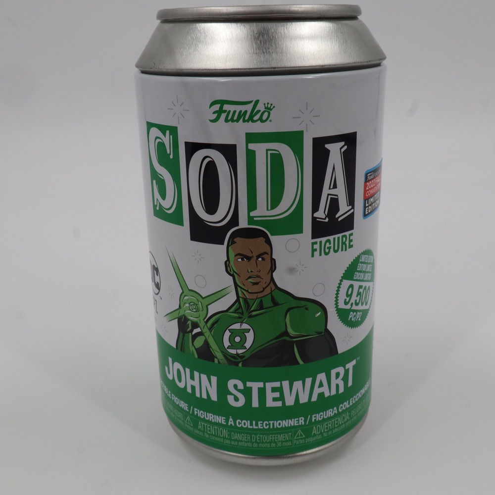 Funko Soda John Stewart DC Green Lantern 2022 Fall Convention Limited Edition